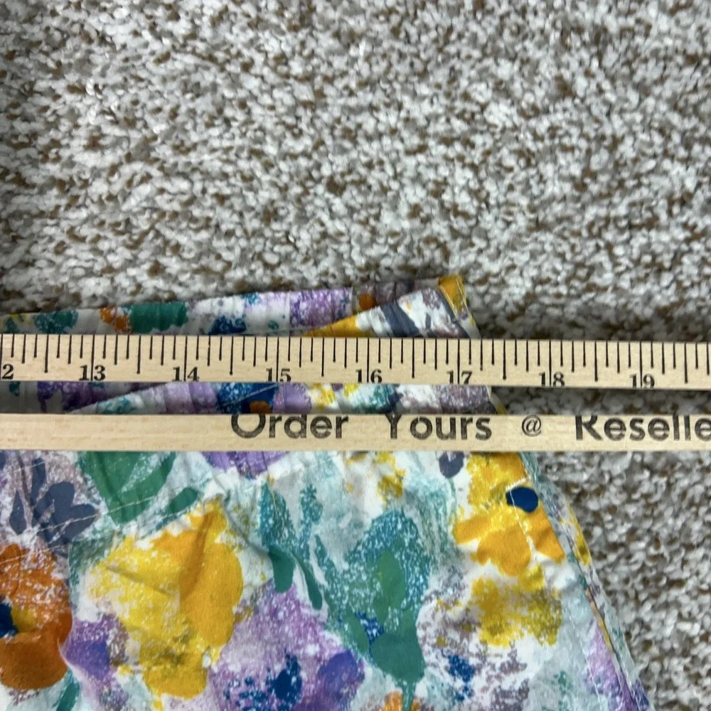 Bather‎ Swim Trunks Mens XL Multicolor Floral Mesh Lined Drawstring Beach Resort
